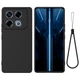Чохол-накладка Silicone Cover Full для Infinix GT 20 Pro 5G black - зображення 1