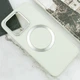 TPU чехол Bonbon Metal Style with MagSafe для Xiaomi 14 Pro Белый / White - изображение 4