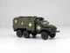 Сборная модель ICM УРАЛ-43203, военный автомобиль с кузовом-фургоном Вооруженных Сил Украины 72709 - изображение 10