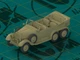 Сборная модель ICM G4 производства 1935 г. , немецкий штабной автомобиль 2 Мировой войны, сборка без клея 72471 - изображение 9