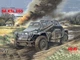Сборная модель ICM Sd.Kfz.260, немецкий бронеавтомобиль радиосвязи 72431 - изображение 2