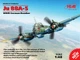 Збірна модель ICM Ju 88A-5, Німецький бомбардувальник 2 Світової війни 48232 - зображення 2