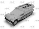 Сборная модель ICM Sd.Kfz.251/8 Ausf.A "Krankenpanzerwagen", немецкий санитарный Бронетехніка 2СВ 35113 - изображение 11