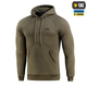 Кофта M-Tac Hoodie Cotton Raglan Hard Dark Olive Размер S - изображение 1