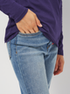 Подростковые джинсы-клеш для девочки Levis Lvg 726 High Rise Flare Jean 4EG970-MAQ-LQ 134-140 см (10A) Голубые (3666643037352) - изображение 4