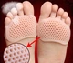 Силиконовая подушечка вкладыш, бандаж под плюсну от натоптышей HM Heels бежевый - изображение 4