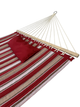 Гамак с планкой Siesta Red XXL 200х150 WCG Стеганая ткань + подушка - изображение 5