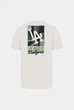Чоловіча футболка 47 brand LOS ANGELES DODGERS 629999SS-FS L Білий - изображение 2
