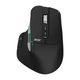 Мышь ACER OMR225 с комбинированным подключением, RGB, бесшумная, с боковым колёсиком, 4800 DPI, чёрный - изображение 1