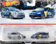 Zestaw Hot Wheels Premium Car Culture 2-Pack Subaru Impreza WRX & 16 Subaru Impreza STI 1/64 Diecast Car (0194735102457) - obraz 4