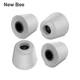Амбушюри для наушников пенные с эффектом памяти New Bee NB-F3 6 пар Grey (NB-F3 Grey) - изображение 9
