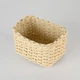 Кошик МВМ MY HOME плетений 11х11х17 cм Бежевий (TH-34 S BEIGE) - изображение 2