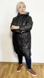 Демісезонне пальто Lady Prestige П93 56 чорне - зображення 2