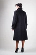 Зимове пальто з норкою Lady Prestige Л269 48 чорне - зображення 2