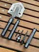 Лопата мультитул саперна універсальна складна 10 в 1 Multifunctional shovel - зображення 1