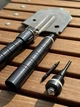 Лопата мультитул саперна універсальна складна 10 в 1 Multifunctional shovel - зображення 3