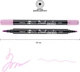 Набор двусторонних маркеров акварельных Santi Brush Marker SWB-10 6 шт Розовых (391066) - изображение 3