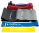 Zestaw gum do ćwiczeń HMS GU04 GU05 TP01 Mix 6 szt (5907695519440) - obraz 2