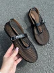 Женские балетки ShoesBand Черные из текстильной сетки с кожей с перфорацией 37 (24 см) (S98081) - изображение 10