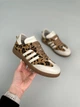 Кеды женские ShoesBand Кожаные молочные с текстильной вставкой леопардового цвета 39 (24,5 см) (S94221) - изображение 7