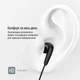 Навушники ColorWay 3.5 mm Wired Earphone Sound Wave Black (CW-WD04BK) - изображение 2