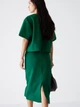 Юбка миди осенняя прямая женская Uniqlo 859179941 L Зеленая (1159811485) - изображение 2