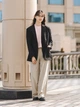 Пиджак классический удлиненный женский Uniqlo 818262070 XS Черный (1159811008) - изображение 6