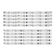 LED підсвітка Samsung TV 39" D1GE-390SCA-R1 D1GE-390SCB-R1 39-3535LED-60EA-L 39-3535LED-60EA-R 10шт. - изображение 1