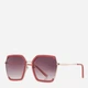 Солнцезащитные очки женские Guess 166185529 Бордовые (1159811640) - изображение 2