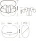 Наушники ColorWay Slim TWS-1 Earbuds Long Life Beige (CW-TWS1BE) - изображение 20