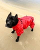 Одяг для собак дощовик “HUNTER D RED”. SKU 004383. Розмір XL. Your Stylish Hunter. Комбінезон дощовик для собак середніх та великих порід, від спаніелю та корги до вівчарки та алабаю. - зображення 4