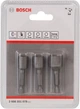 Набор торцевых головок Bosch 1/4" HEX 3 шт (2608551078) - изображение 2