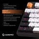 Клавиатура механическая проводная GamePro MK170B Hot-Swap Red Swich 95% RGB Black - изображение 11
