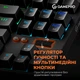 Клавиатура механическая проводная GamePro MK180B Hot-Swap Red Swich TKL RGB Black - изображение 17