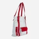 Сумка шоппер женская из натуральной кожи ARTiS Bags 442 5113/9322 Белый/Красный (6501014230) - изображение 3