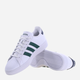 Sneakersy męskie adidas Grand Court 2.0 ID4465 43.5 Biały/Ciemnozielony (4066755584963) - obraz 4