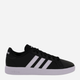 Sneakersy męskie adidas Grand Court Base 2.0 GW9251 40.5 Czarne (4065426721126) - obraz 1