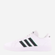 Sneakersy męskie adidas Grand Court Base 2.0 GW9254 44 Biały/Czarny (4065426709742) - obraz 2