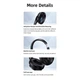 Беспроводные наушники Bluetooth гарнитура USAMS Wireless Headphone YH Series YH21 |BT5.3/AUX, 70h| Черный - изображение 7