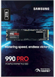 Накопитель SSD 2ТB Samsung 990 PRO M.2 2280 PCIe 4.0 x4 NVMe V-NAND MLC (MZ-V9P2T0BW) - изображение 5
