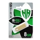 Флеш-накопитель USB 8GB Hi-Rali Shuttle Series Gold (HI-8GBSHGD) - изображение 3