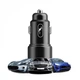 Автомобильное зарядное устройство SkyDolphin SZ15 Aluminium QC3.0 (2USB, 2.4A) Black (AZP-000087) - изображение 6