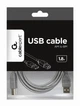 Кабель Cablexpert USB - USB Type-B V 2.0 (M/M), 1.8 м, серый (CCP-USB2-AMBM-6G) - изображение 3