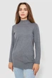 Светр жіночий однотонний колір сірий one size 244R5550 - изображение 1