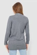 Светр жіночий однотонний колір сірий one size 244R5550 - изображение 4