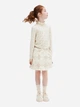 Детские теплые шорты-юбка для девочки Uniqlo 818705970 122 см Белые (1159811840) - изображение 3