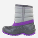 Śniegowce dziecięce dla dziewczynki ocieplane adidas Winterfun Girl G62875 28 Szare (4051941725503) - obraz 2