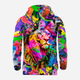 Bluza męska z kapturem Mr. Gugu & Miss Go Colorful Lion H-K2202 XL Multicolor (5903845210502) - obraz 2