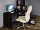 Стол компьютерный со стеллажом Id8240 Венге темный - изображение 1