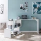 Стіл комп'ютерний кутовий Forte Alma 1200x770x500 Білий (id27-0000-41-white) - изображение 2